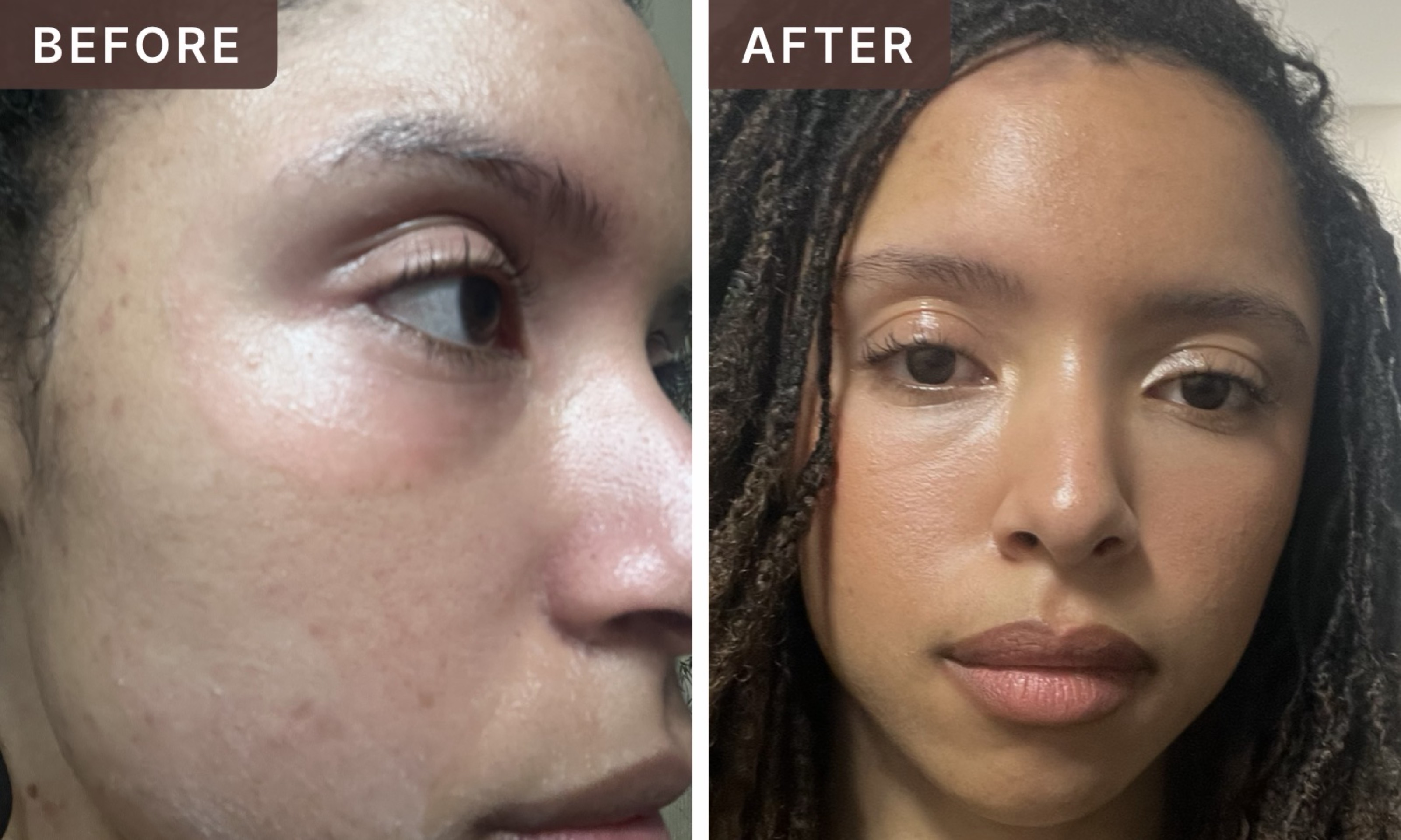 Kieran D. -- before and after, 8 weeks