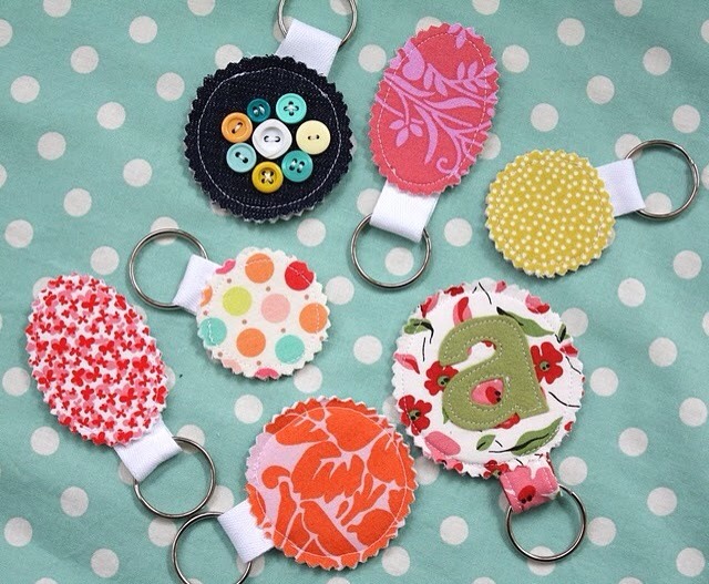 Fabric Keychain Musely