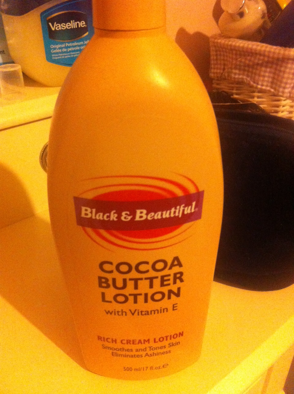 Use Cocoa Butter Lotion W/ Vitamin E Smoothes&Tones Skin Eliminates