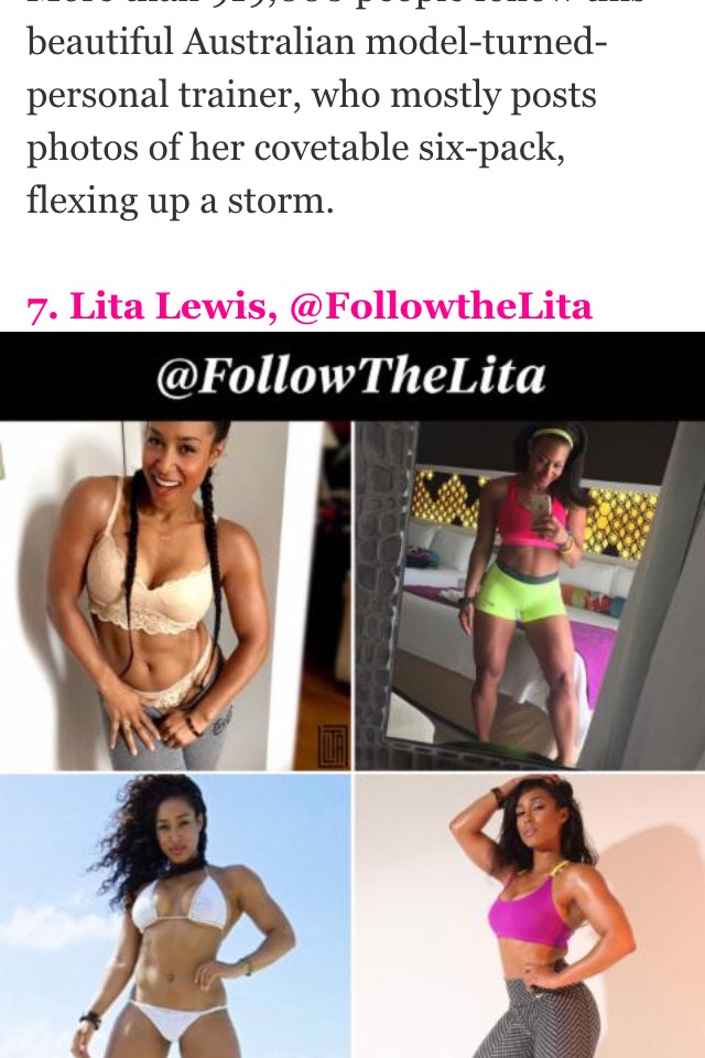 0 - follow the lita instagram