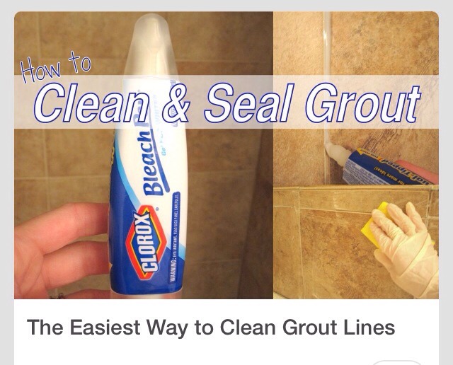 Clean & Seal Grout!! Musely