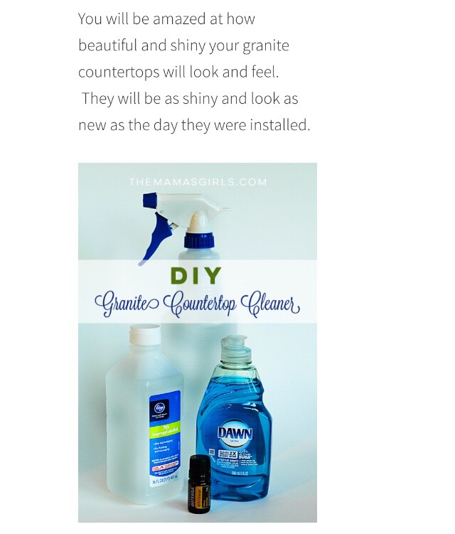 Diy Granite Countertop Cleaner tidytip 🌚 Musely
