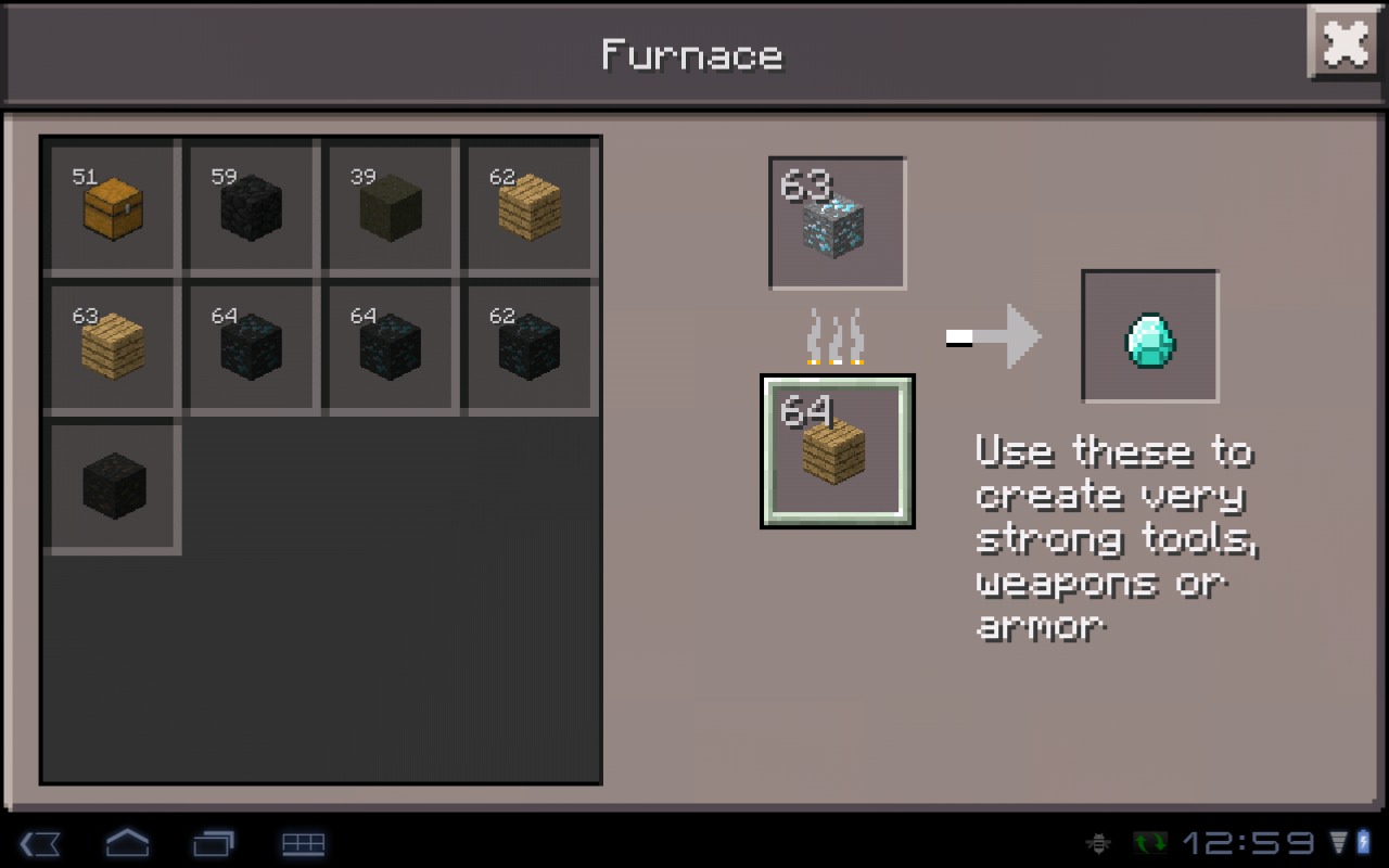 U Can Smelt Diamonds To Make Diamond Ores Musely