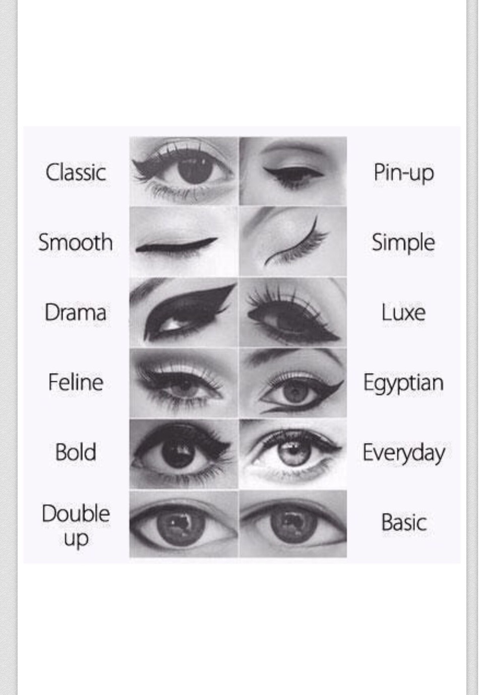 Types Of Eyeliner Musely