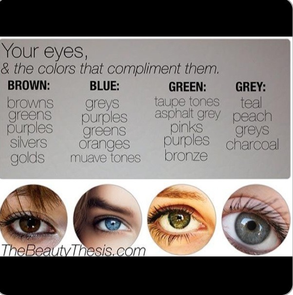Colors That Compliment Your Eyes Musely