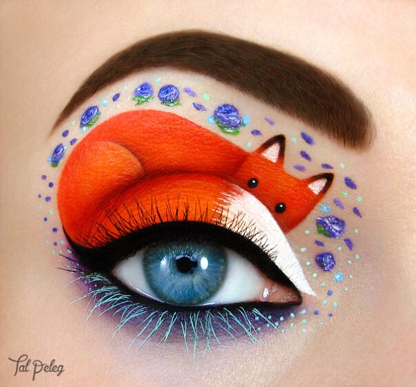 Amazing Eyeshadow Art by Kellie Hanmore Musely