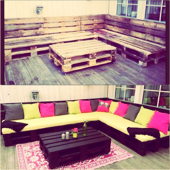 Make Your Own Garden Sofa Musely