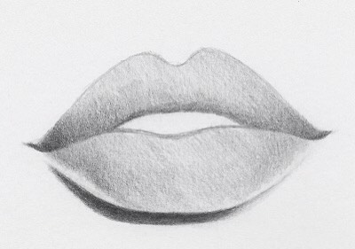 Drawing of Lips with Tutorial