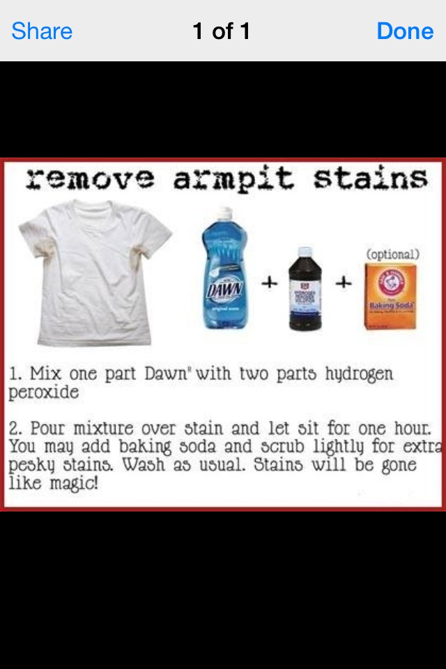 How To Remove Armpit Stains Musely