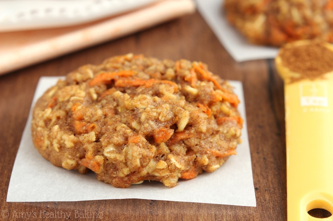 Delicious Carrot Oatmeal Cookies!! You Don't Even Taste The Carrots