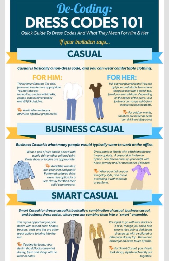 💞 What Dress Code Means What 💞 Musely