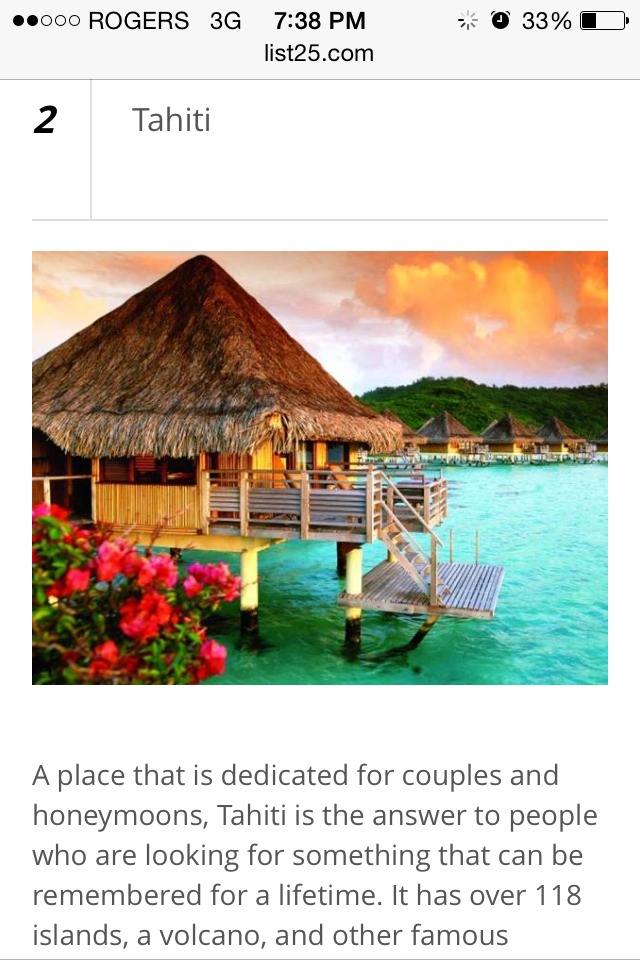 Top 25 Places For Honeymoon - Musely