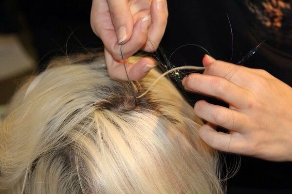 Holidayhair Hair Tinsel For The Holidays By Skylar Lauren Musely