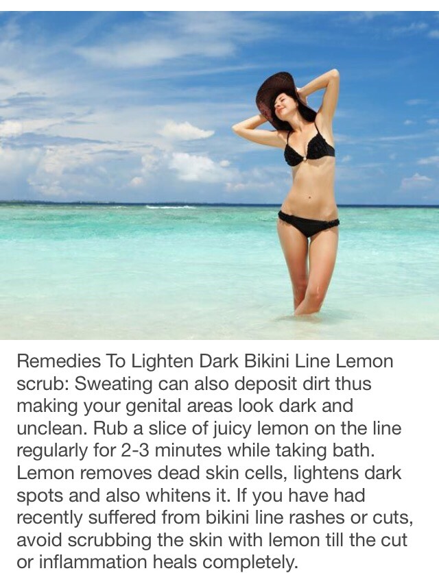 How To Lighten Dark Bikini Areas Musely