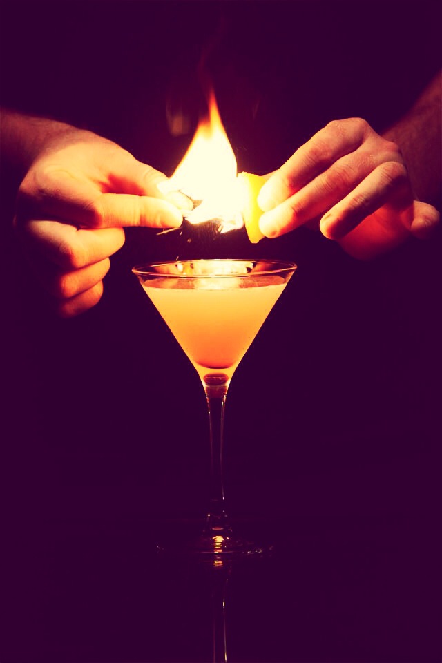 A Fire Cocktail Trick To Wow! Musely