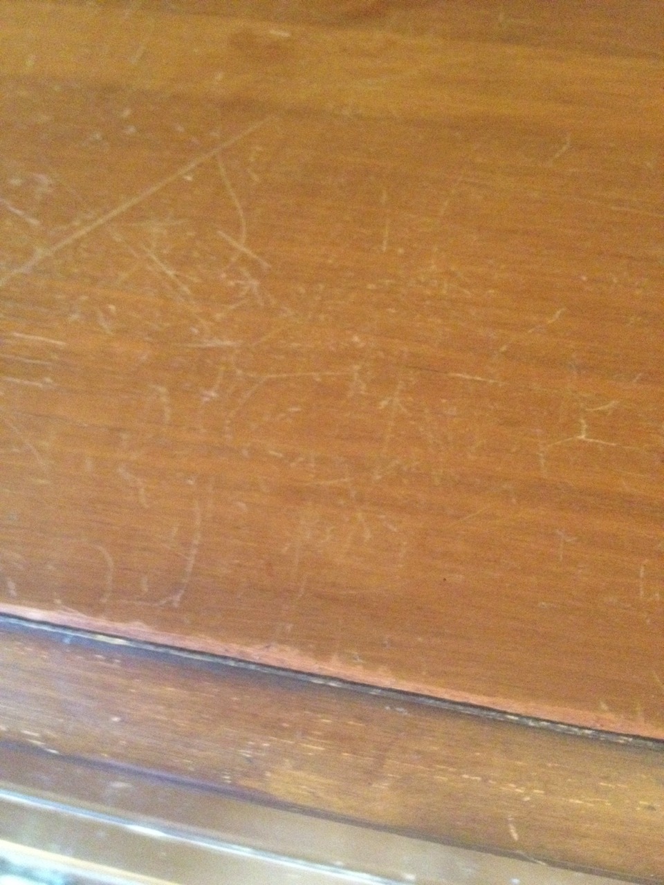 Quick Easy Fix For An Old Scratched Up Dresser No Sanding Or Waiting