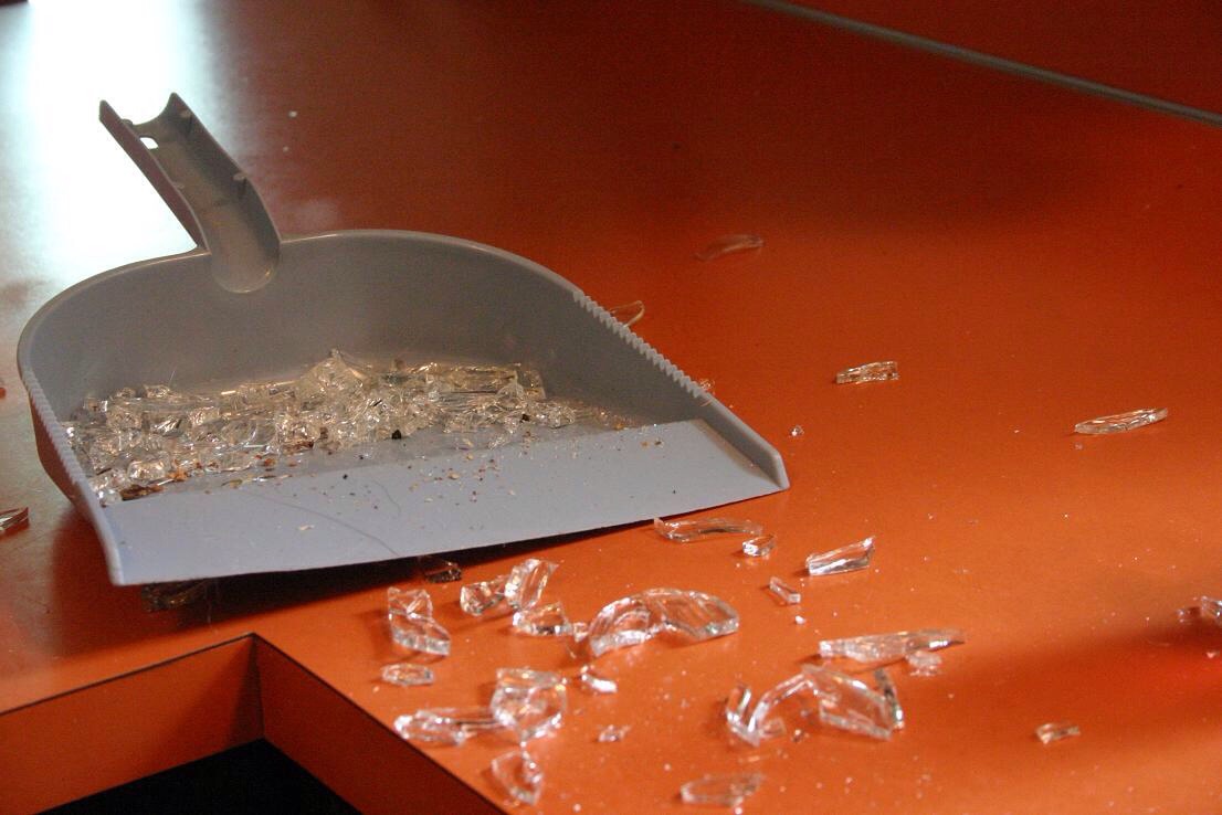 Picking Up Broken Glass Musely