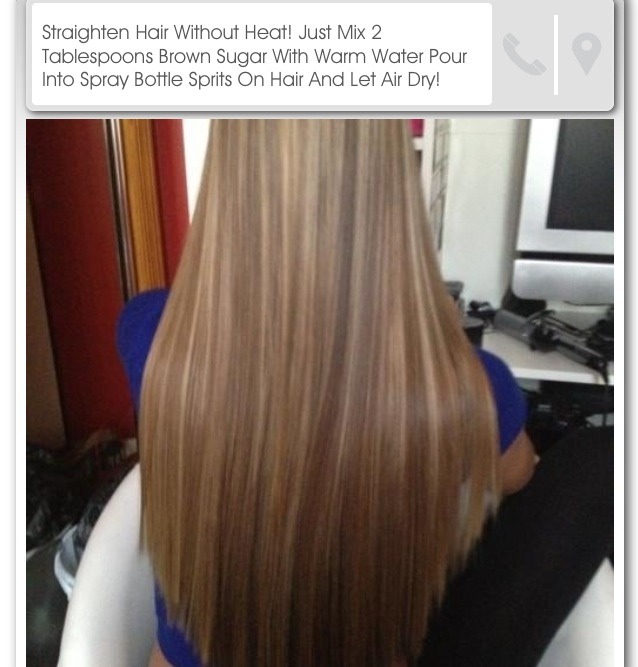 Fast Way To Get Straight Hair Without Heat By Megan Musely