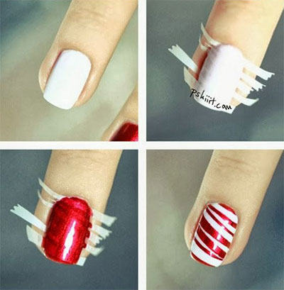 Musely Cute Christmas Nails Step By R Selyn