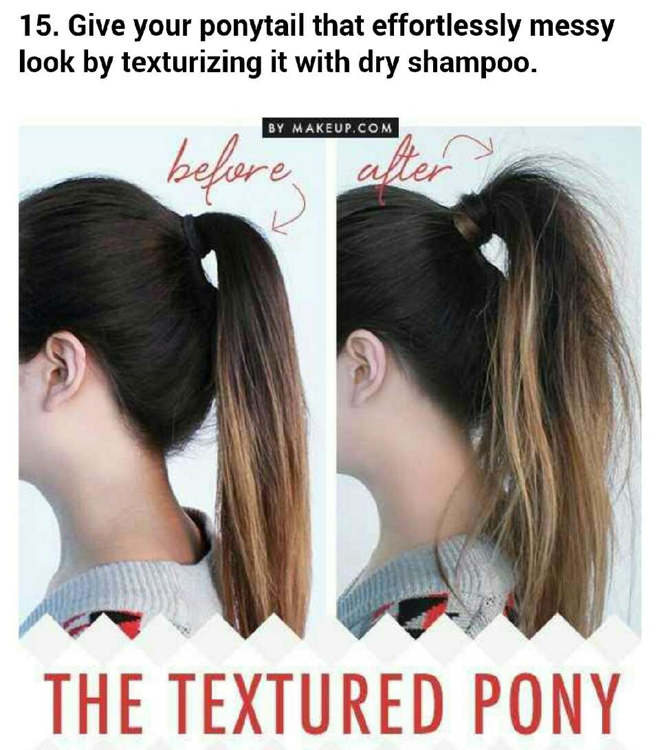 27 Tips And Tricks To Get The Perfect Ponytail Musely
