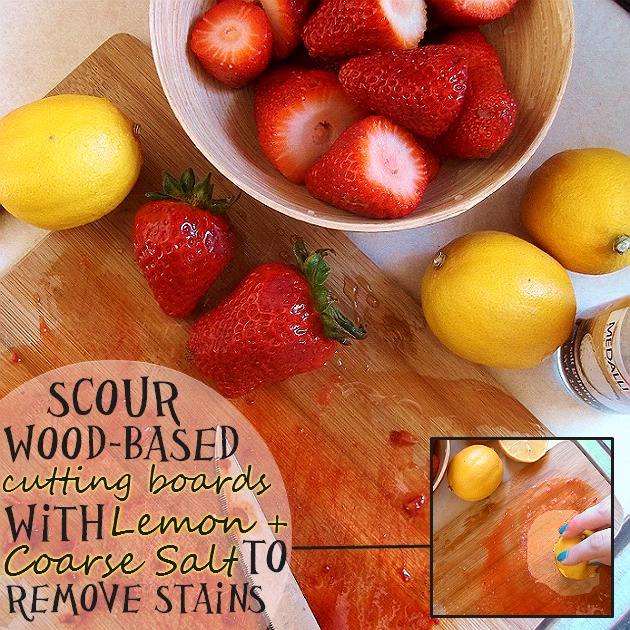 💕How To Remove Cutting Board StainsNaturally Musely