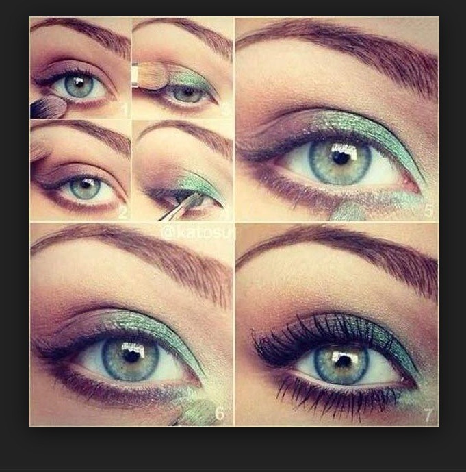 How To Put Eyeshadow On For Green Eyes Musely