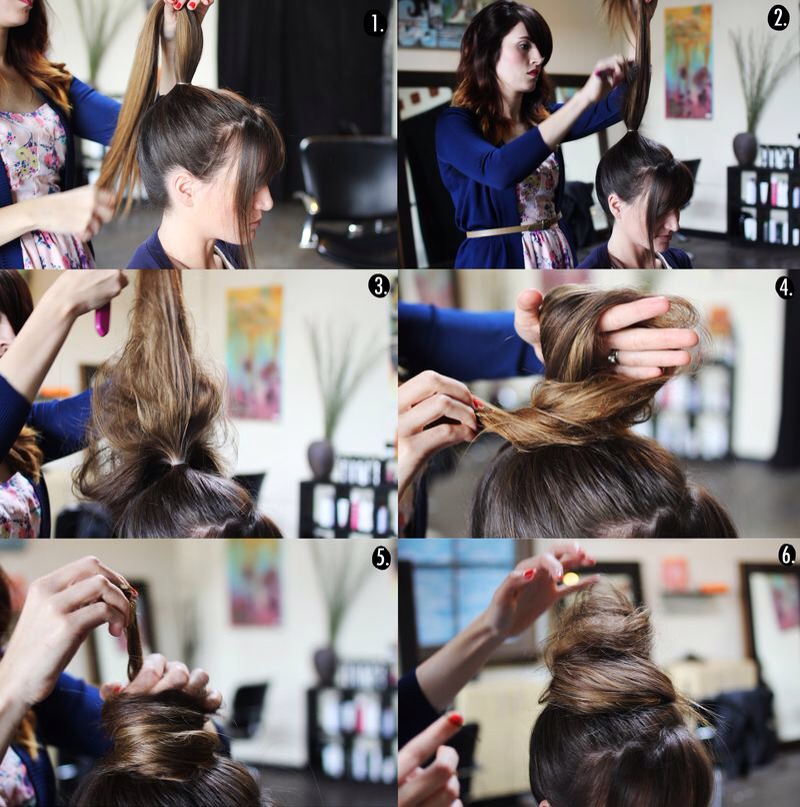 How To Style A Top Knot Messy Bun Musely