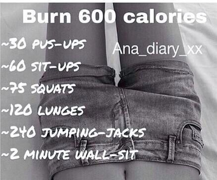 Burn 600 calories