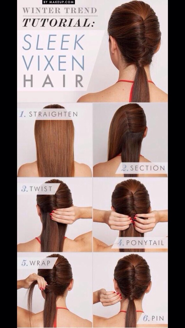 6 Easy Steps To Do The Sleek Vixen Hairstyle By Alyssa Musely