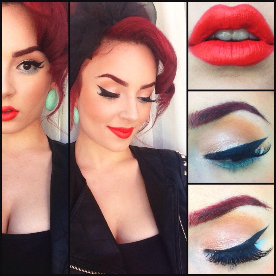 50s Girl Makeup