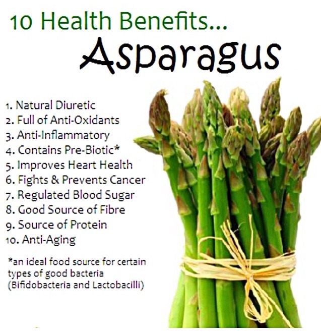 10 Benefits Of Asparagus Musely