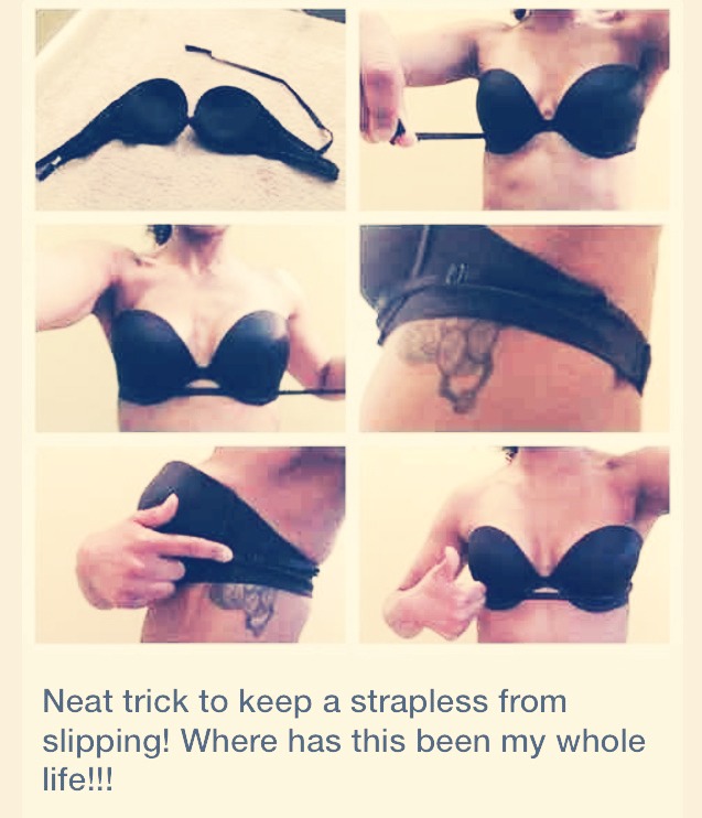 How To Make Your Strapless Bra From Moving 💕💁 by B ️ Musely