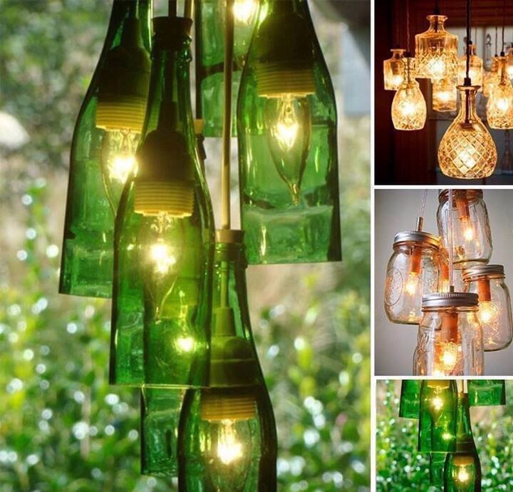 Glass Bottle Lights Musely
