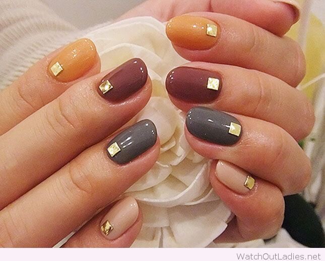 Swapping Summer Nail Colors To Fall Colors One Color Basic Nail
