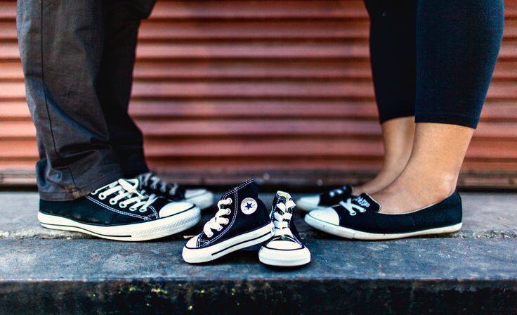 Family. Matching. Shoes. Photos - Musely