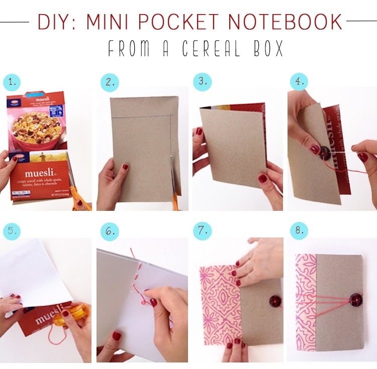 DIY MINI NOTEBOOK - Musely