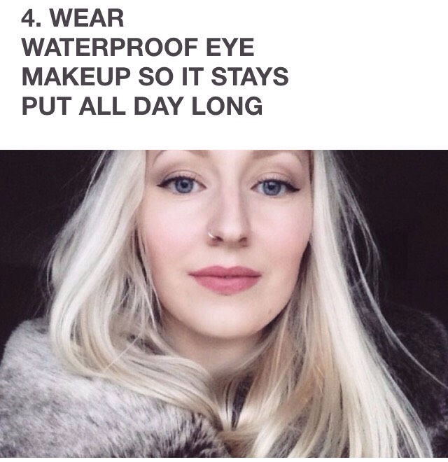 cold weather make up