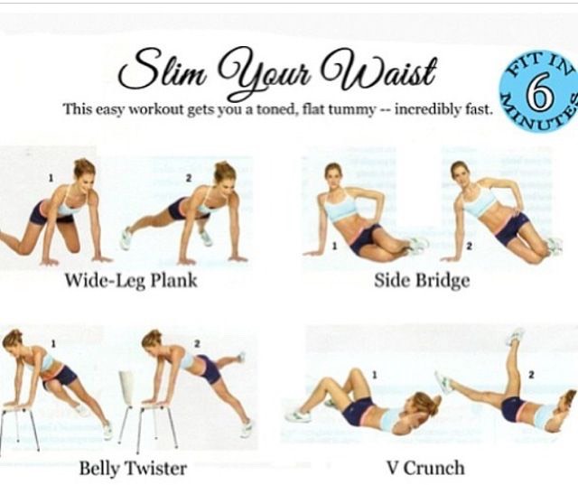 Workouts for smaller online waist and bigger hips