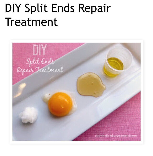 Diy Natural Split End Treatment Diy Natural Split End Treatment