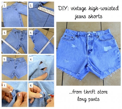 cute mom jean shorts