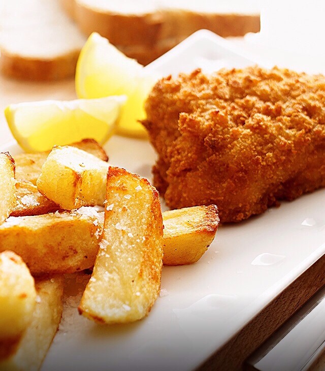 Crispy Fish And Chips For Half Calories! Musely
