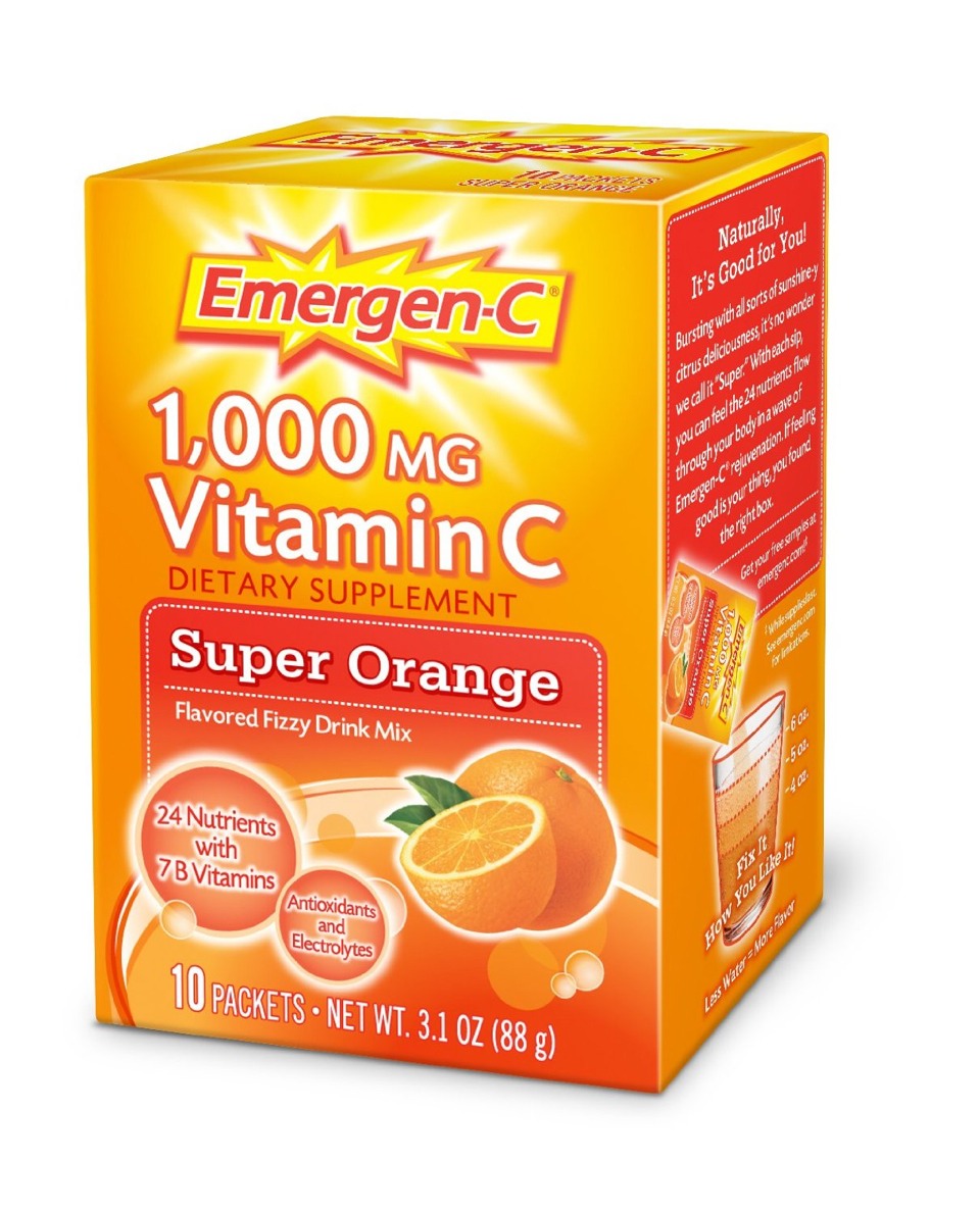 Hate Being Sick Load Up On Vitamin C "Emergen C"Fast Boost.Fish Oil