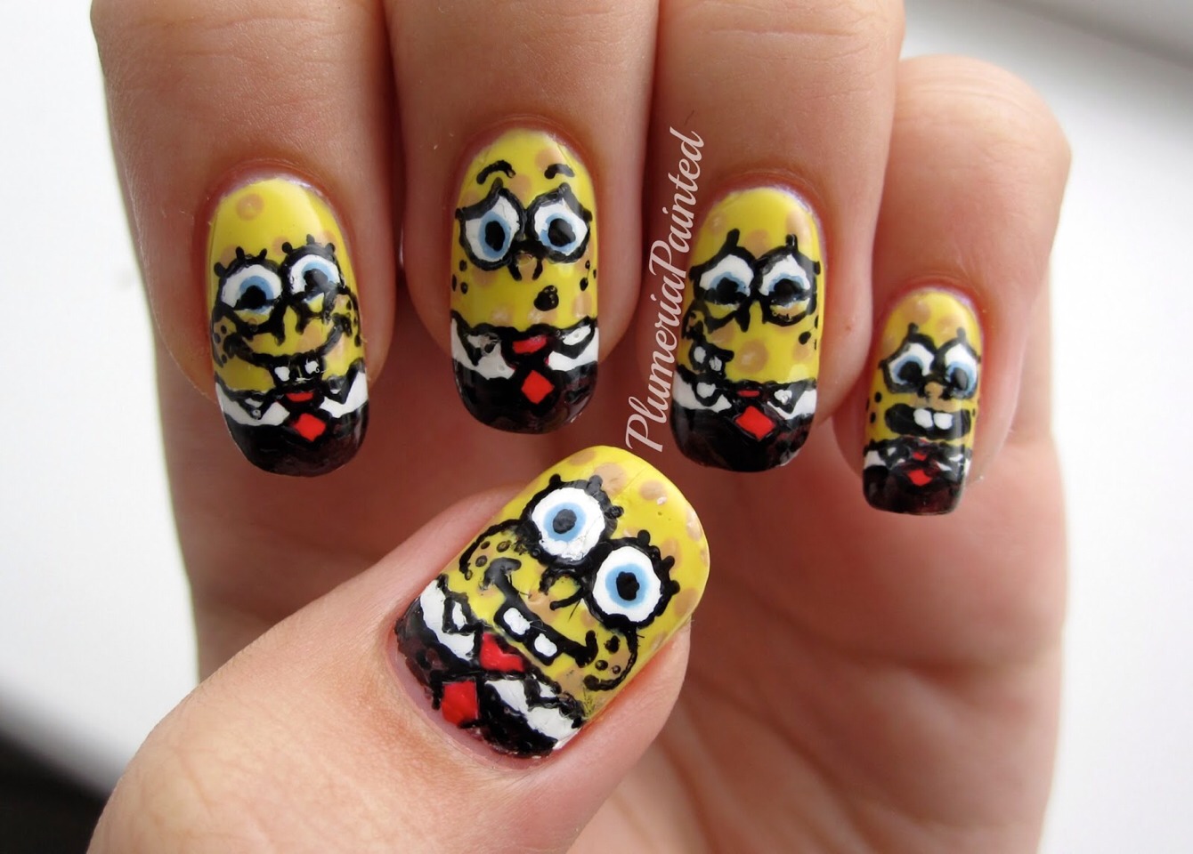 Awesome Spongebob Nails! - Musely