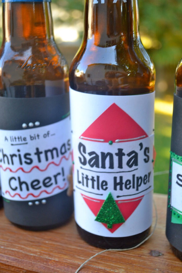 Christmas Beer Labels - Musely