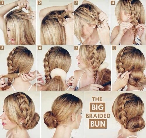Big Braided Bun By Kaitlen Varner Musely
