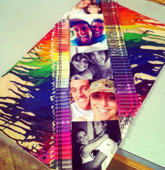 Cute Diy Gifts For That Special Someone Any Occasion By Melted Crayon Art That Frames Those Special Moments