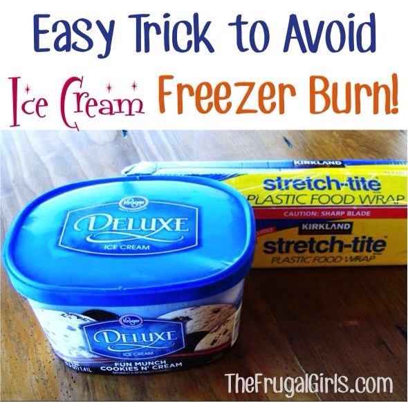How To Keep Your Ice Cream Free Of Freezer Burn Musely