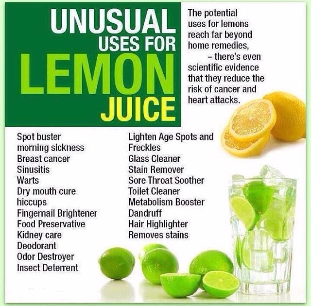 Unusual Uses For Lemon Juice by J. Ruth Musely