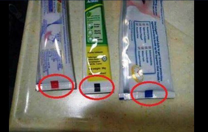 Square Tootpaste What Are Colored Squares On Toothpaste Tubes? – YGNC