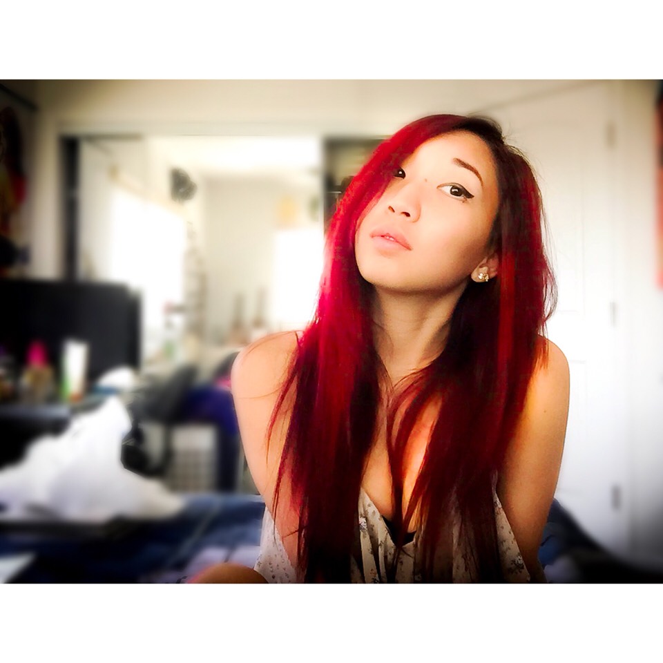 How I Got My Deep Blood Red Hair By Cori Tsurumaki Musely